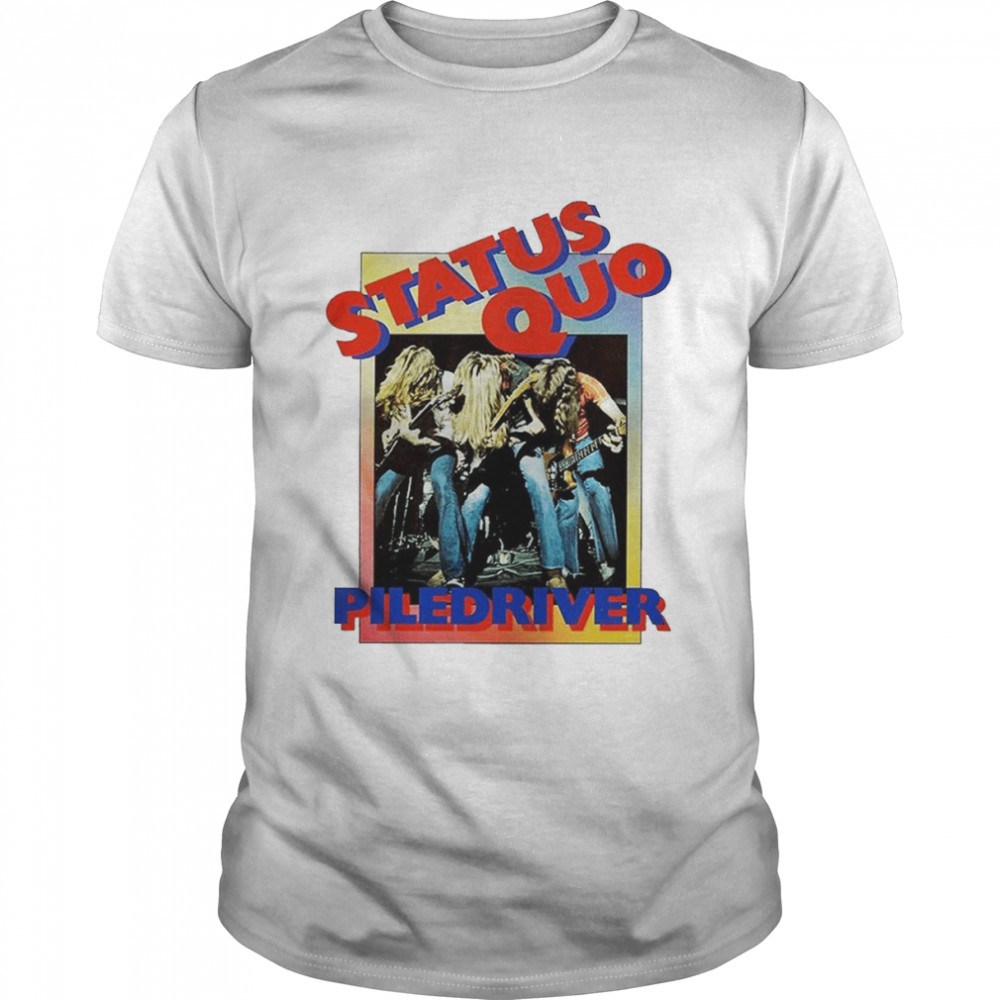 Status Quo Piledriver Tour shirt