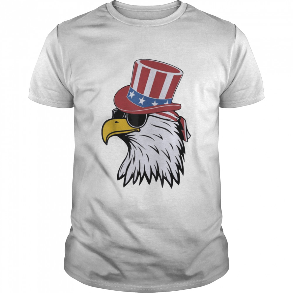 Awsome Patriotic Eagle USA 4th Of July American Shirt