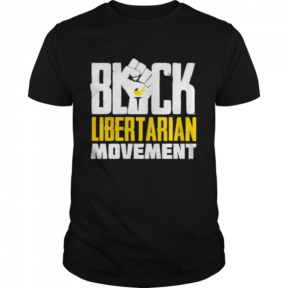 Black Libertarian movement shirt