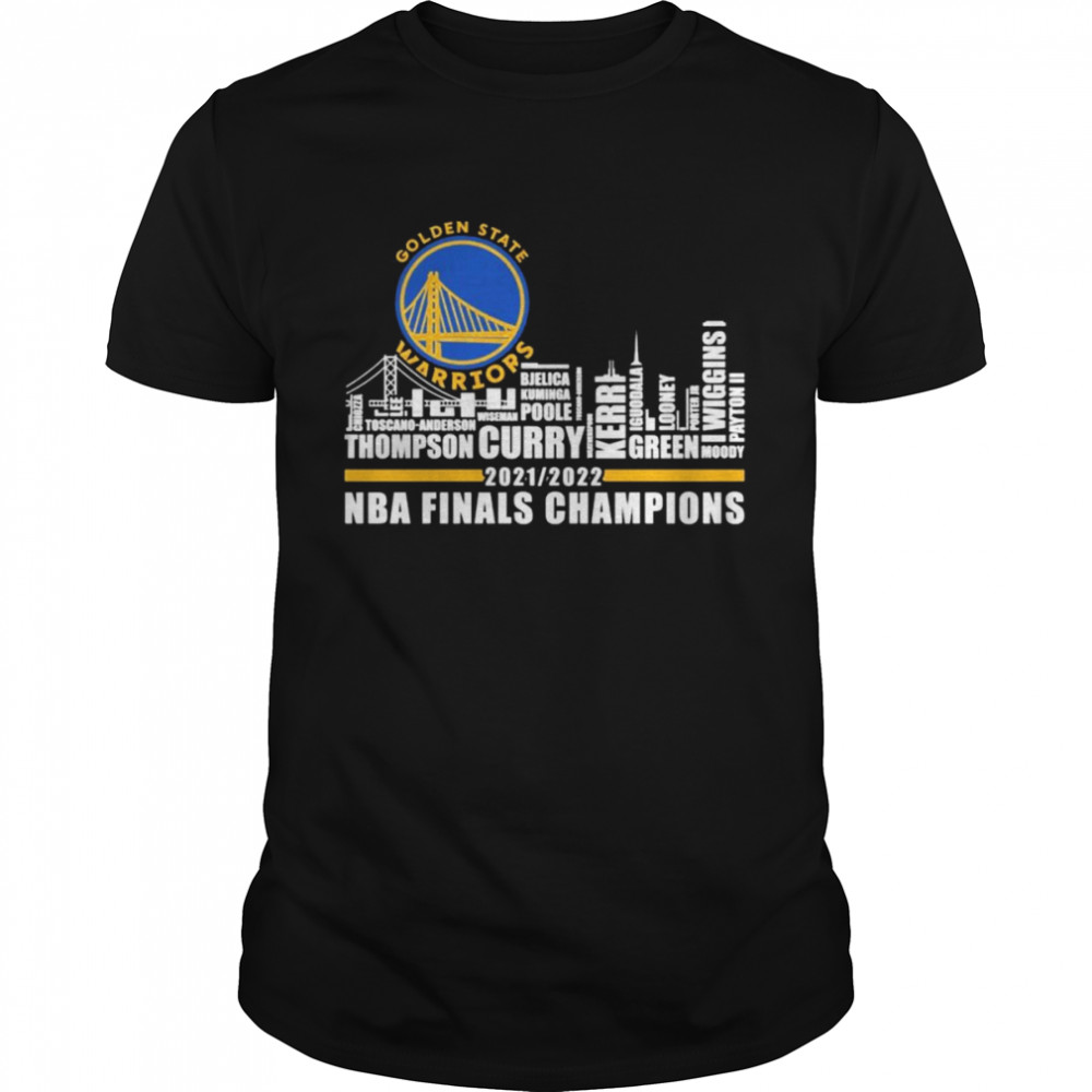 City Golden State Warriors 2021-2022 NBA Finals Champions Shirt
