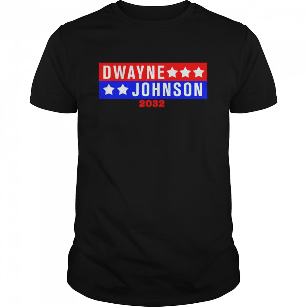 Dwayne Johnson For President 2032 T-Shirt
