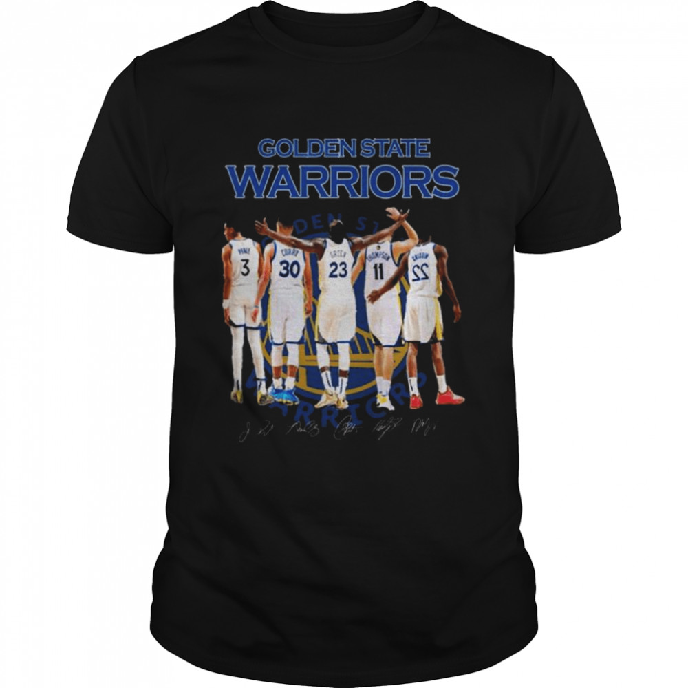 Golden State Warriors NBA champions Curry Green Thompson 2022 shirt