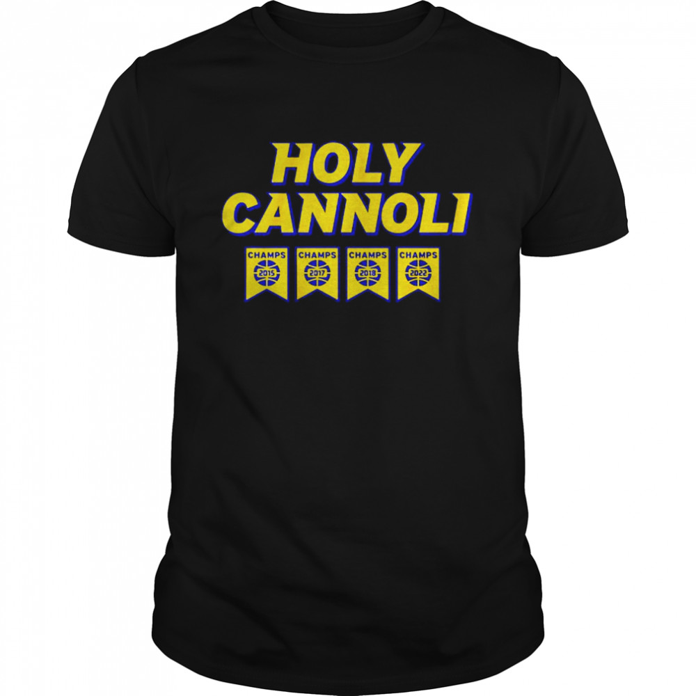 Holy Cannoli Golden State Warriors shirt