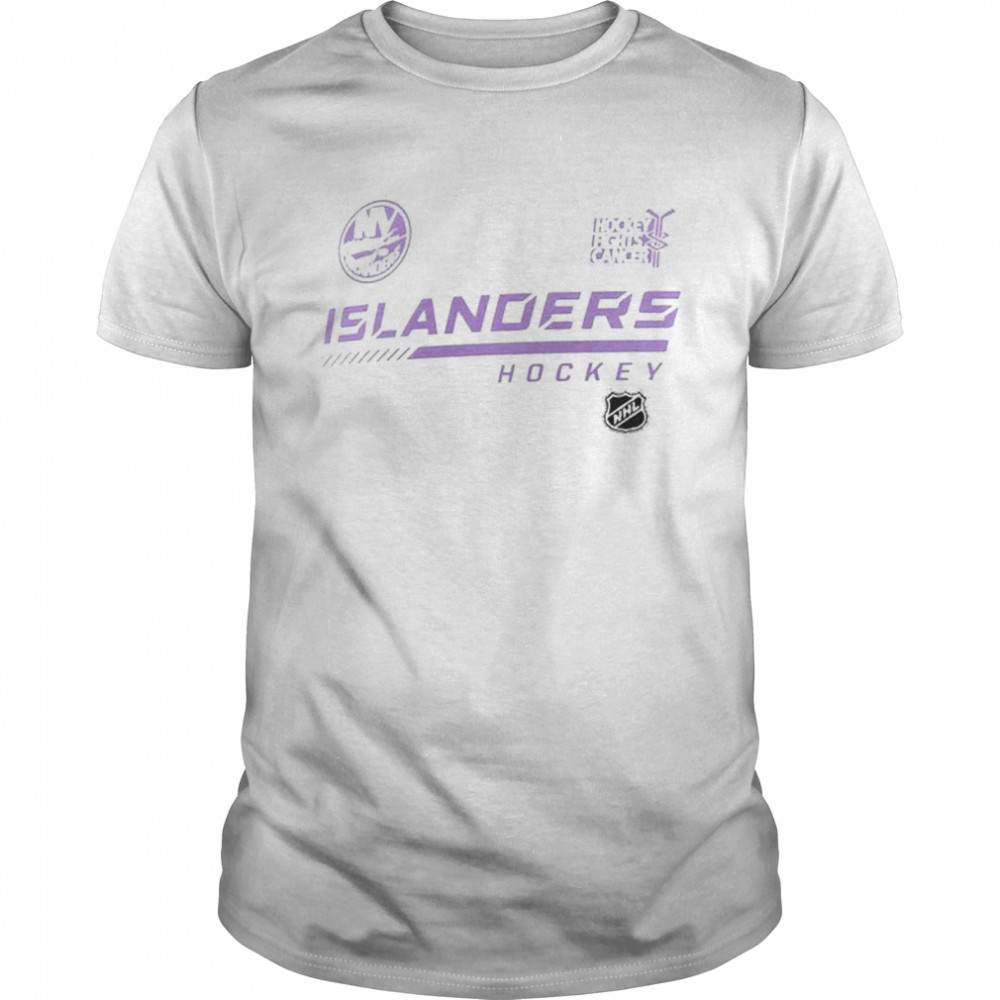 New York Islanders Fanatics Branded NHL Hockey Fights Cancer Shirt