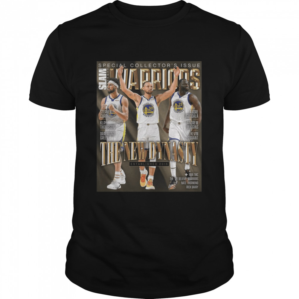 Slam The New Dynasty Golden State Warriors Shirt