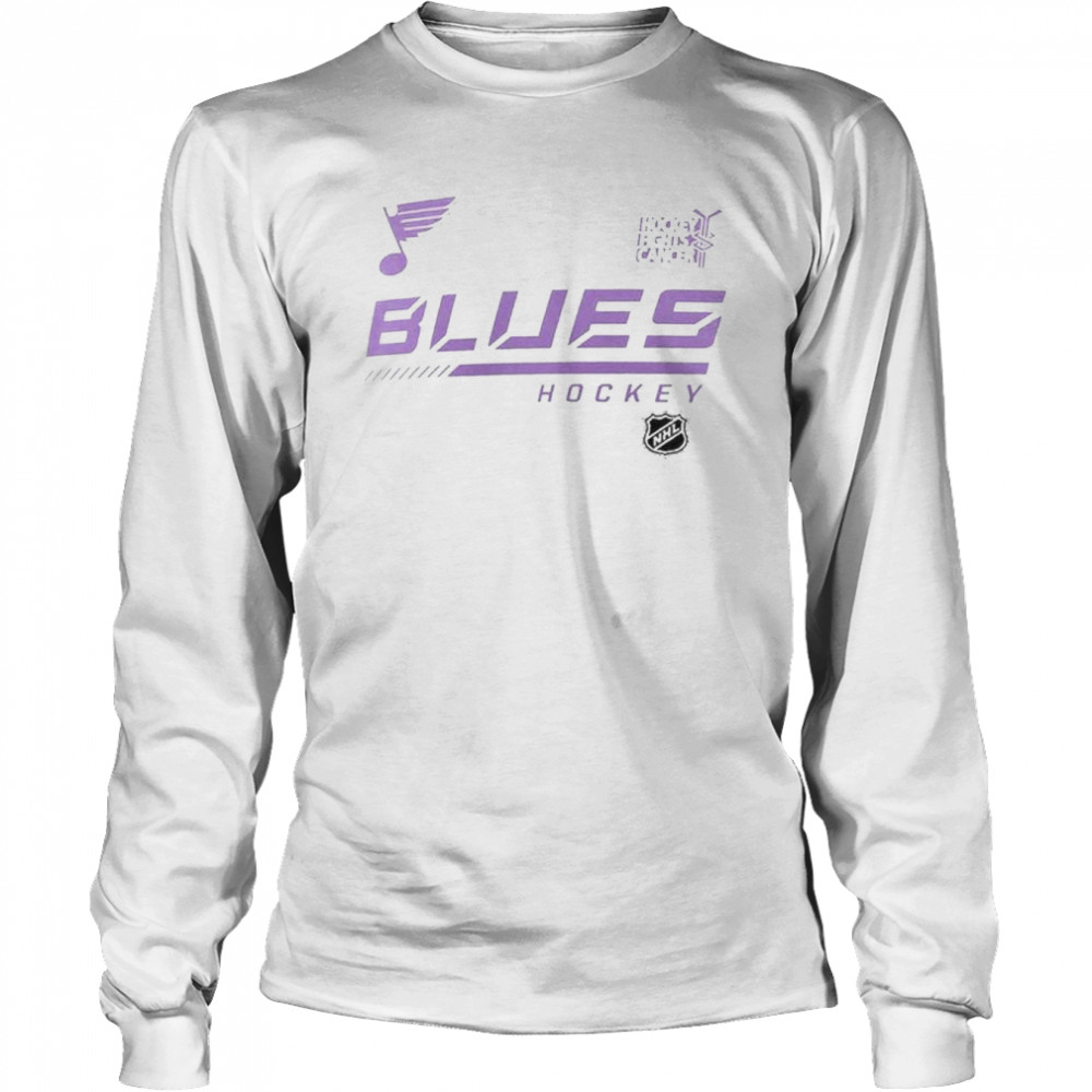 St. Louis Blues Fanatics Branded NHL Hockey Fights Cancer Shirt, hoodie,  sweater, long sleeve and tank top