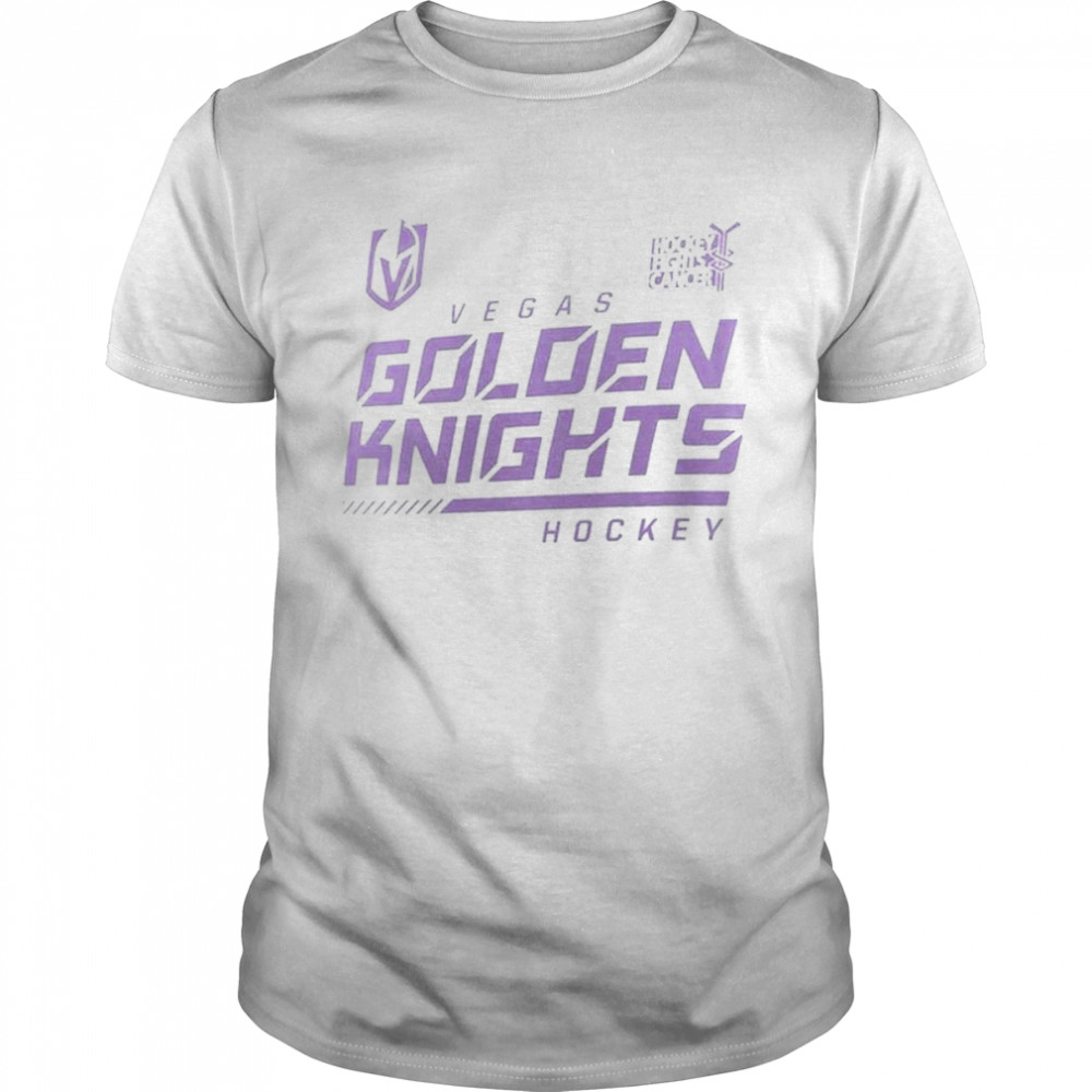 Vegas Golden Knights Fanatics Branded NHL Hockey Fights Cancer Shirt