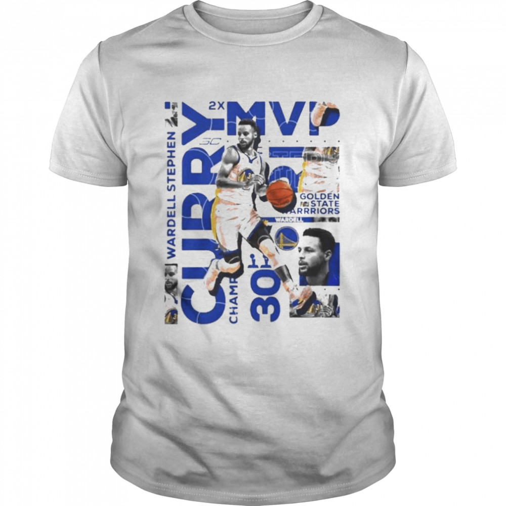 Wardell Stephen Curry 2x MVP NBA Finals T-Shirt