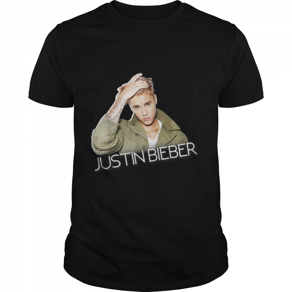 Justin Bieber Official Cut Out Jacket T-Shirt B07TJJT7GH