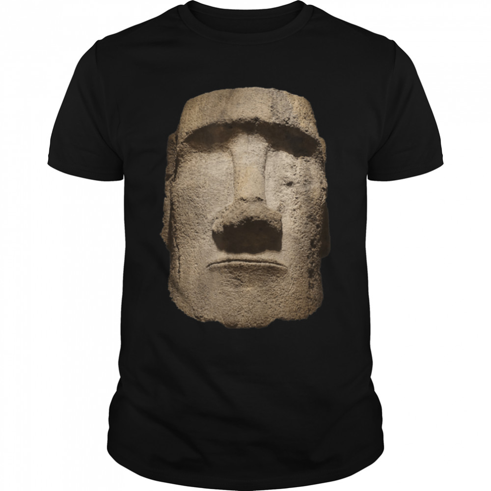 Easter Island Moai Statue Monolith World Mystery T-Shirt B079YF88KV