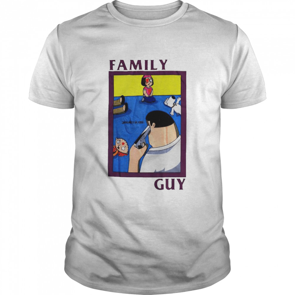 Family Guy Black Flag Family Man shirt