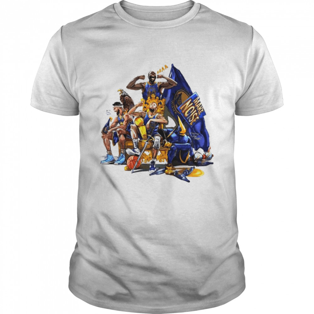 Golden State Warriors Cartoon Warriors Champions shirt