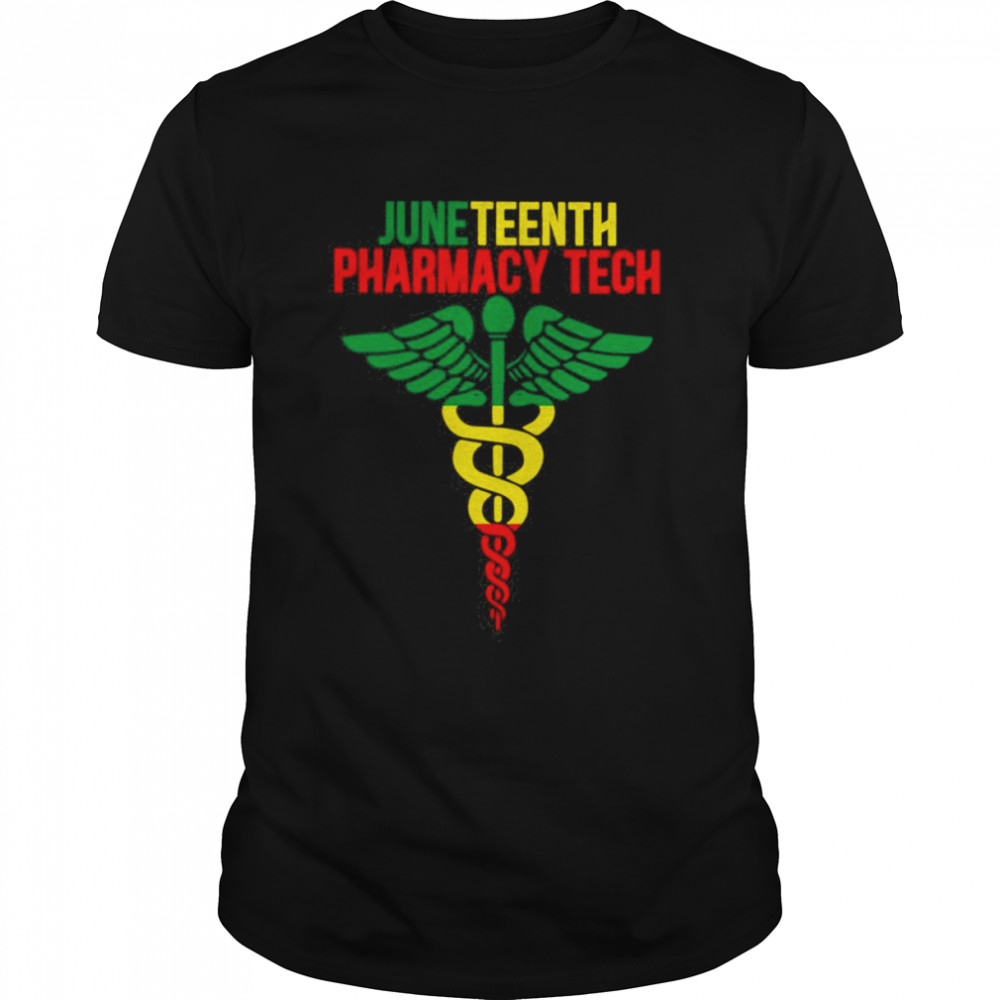 Juneteenth Pharmacy Tech  Classic Men's T-shirt