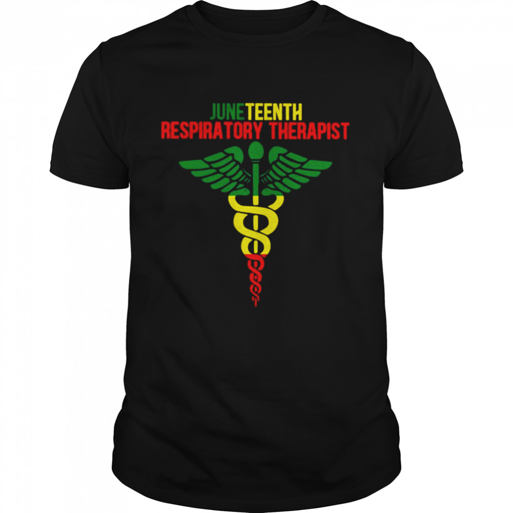 Juneteenth Respiratory Therapist  Classic Men's T-shirt