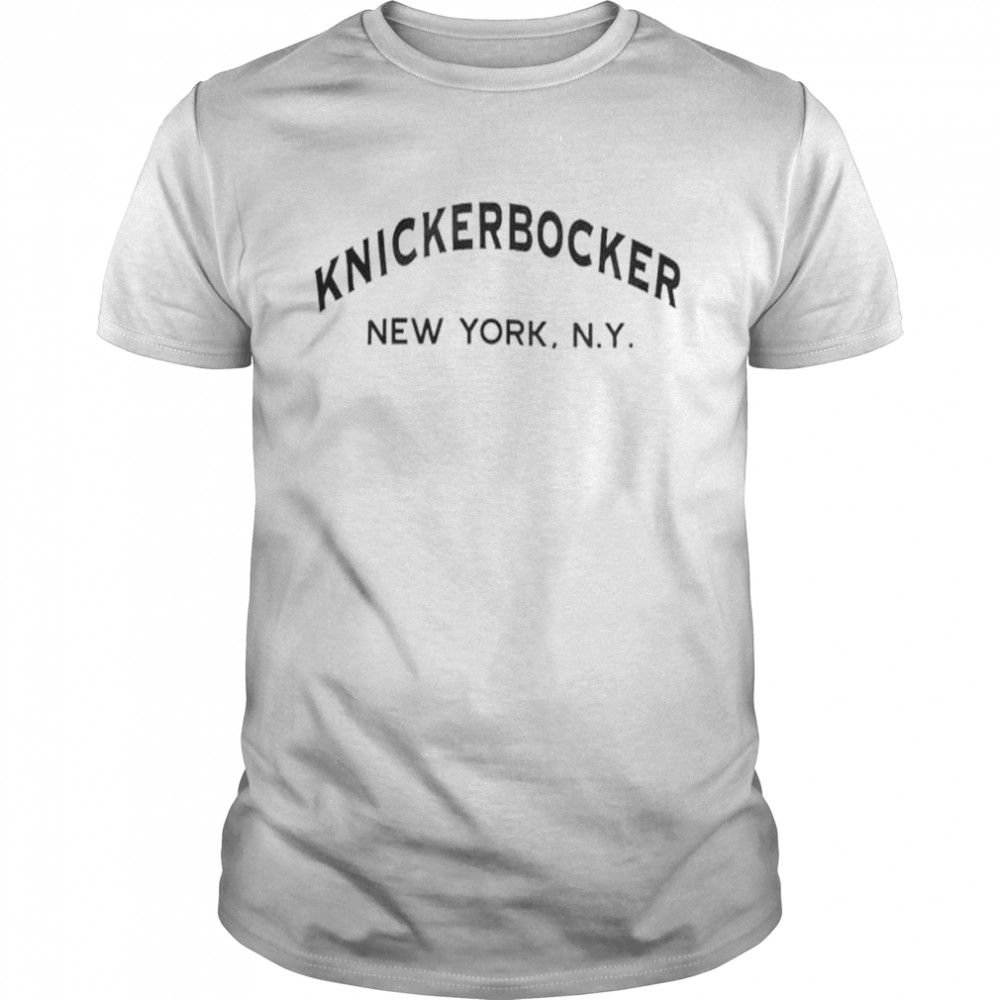 Knickerbocker New York Core Logo Orange Shirt