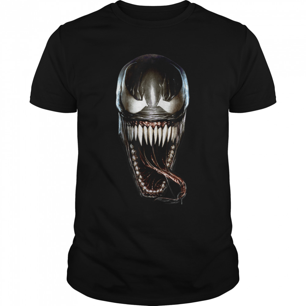 Marvel Venom Comics Big Face T-Shirt B09MZVK215