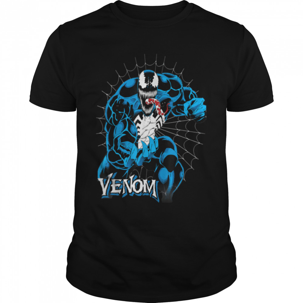 Marvel Venom Tangled In Web Graphic T-Shirt B07GVWX2V2