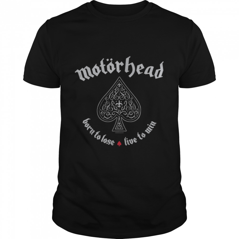 Motörhead - Born To Lose Live To Win T-Shirt B07Z13R2V7