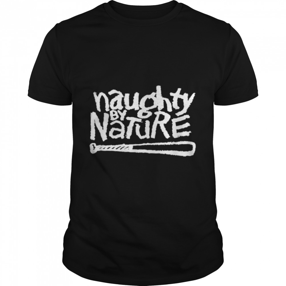 Naughty By Nature – White Classic Logo T-Shirt B09V6N1X2C