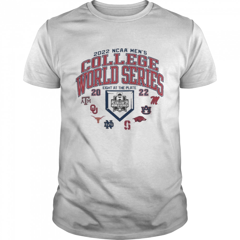 Ole Miss 2022 NCAA Men’s Eight at the Plate College World Series Shirt