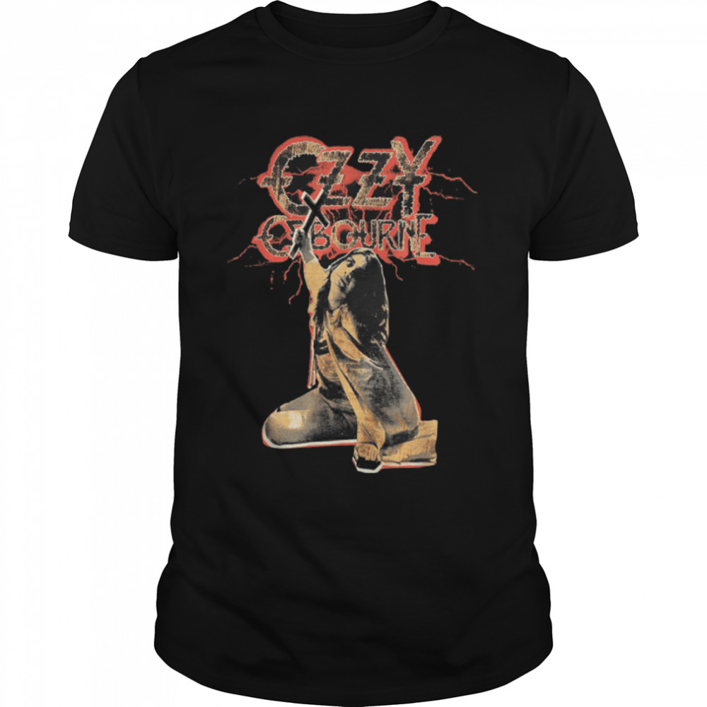Ozzy Osbourne - Red Lightning T-Shirt B0B1SBWRF3