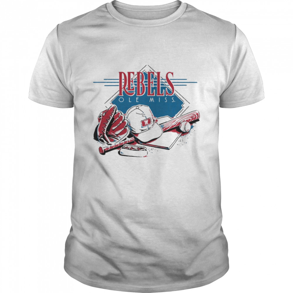 Rebels Ole Miss Take Me Out To The Ball Game Pocket T-shirt