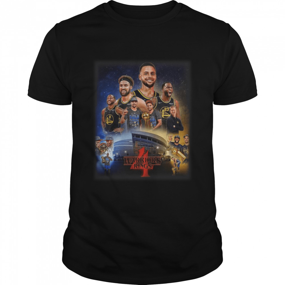 Steph, Klay, Dray and Iggy Warriors 4 Ring shirt Classic Men's T-shirt