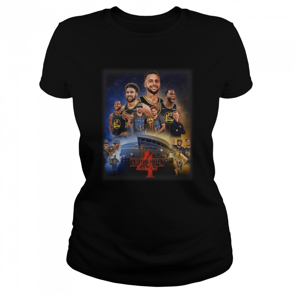 Steph, Klay, Dray and Iggy Warriors 4 Ring shirt Classic Women's T-shirt