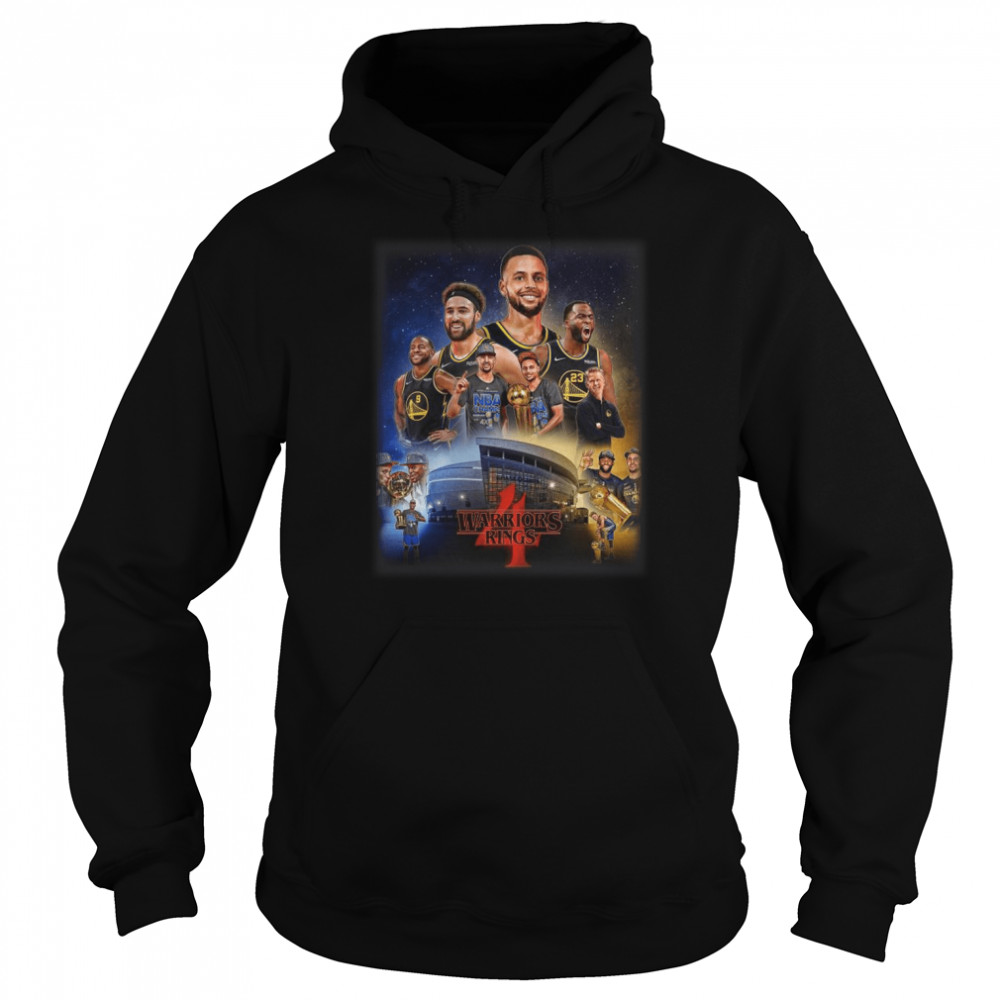 Steph, Klay, Dray and Iggy Warriors 4 Ring shirt Unisex Hoodie