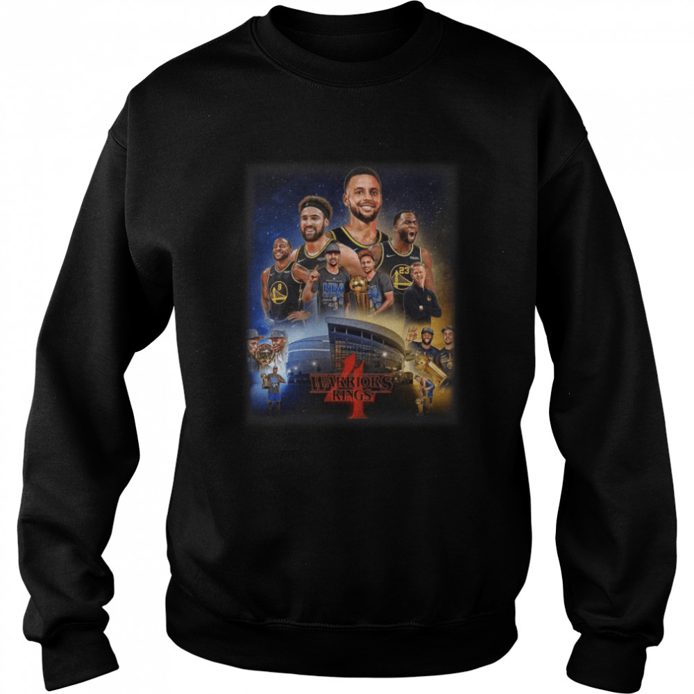 Steph, Klay, Dray and Iggy Warriors 4 Ring shirt Unisex Sweatshirt