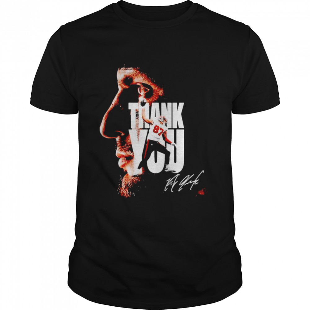 Thank you Rob Gronkowski Tampa Bay Buccaneers signature shirt Classic Men's T-shirt