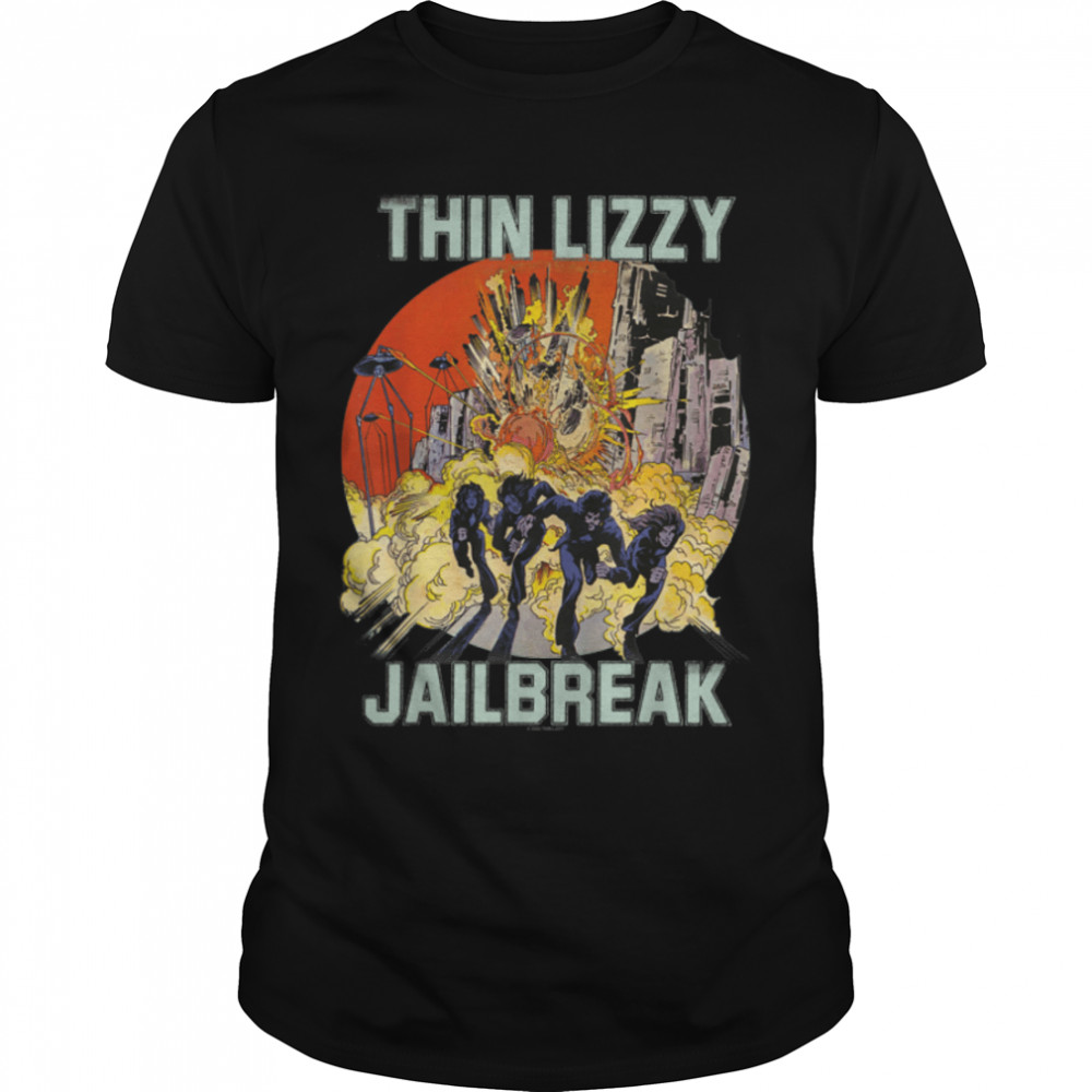 Thin Lizzy – Jailbreak Explosion T-Shirt B09X8KJFBK