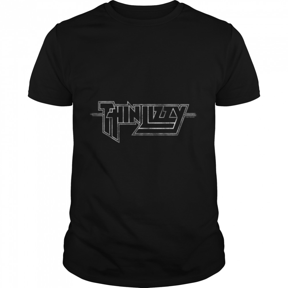 Thin Lizzy – Super Hero Logo T-Shirt B09X84Q16C