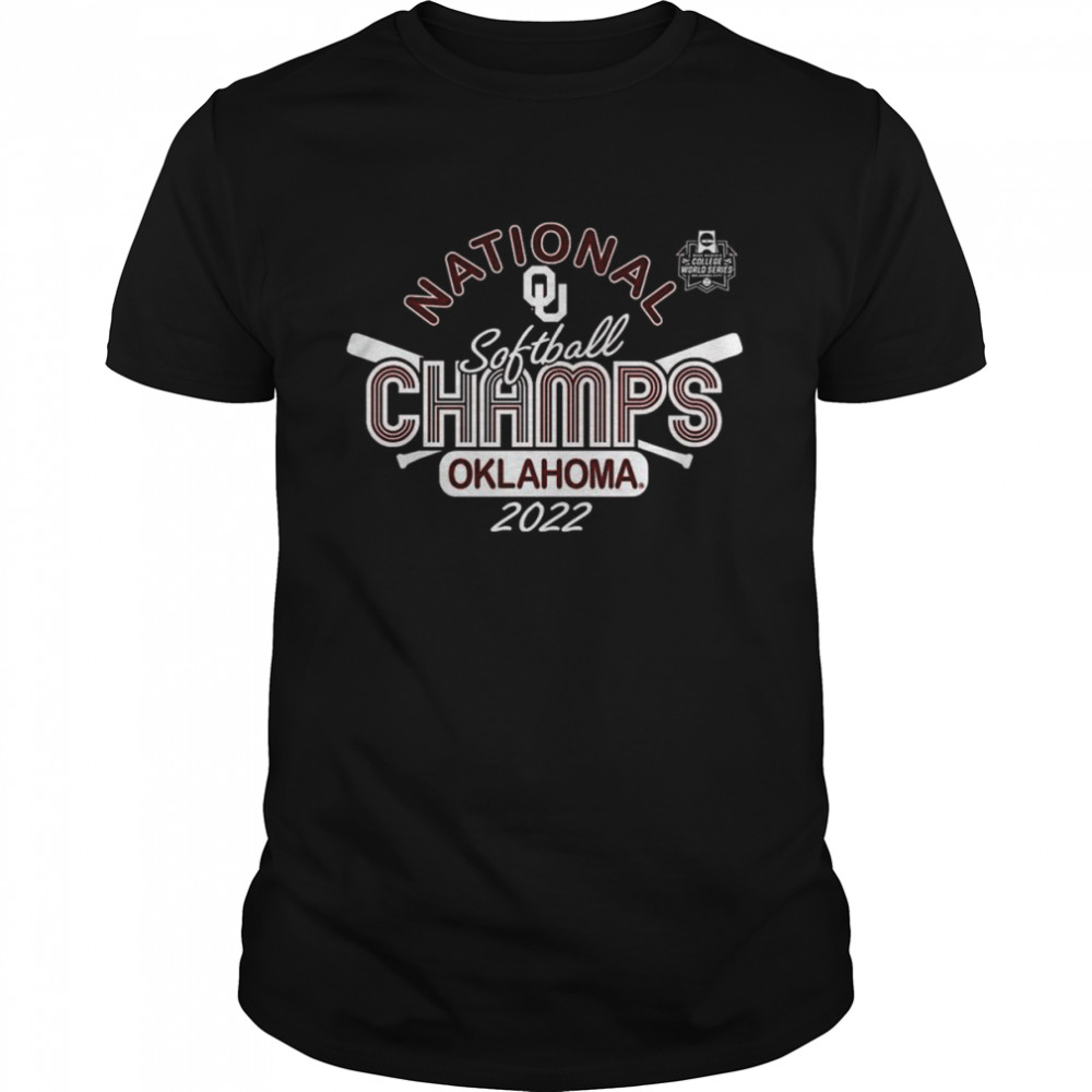 University of Oklahoma 2022 CWS Softball National Champs Hair Bows T-shirt Classic Men's T-shirt