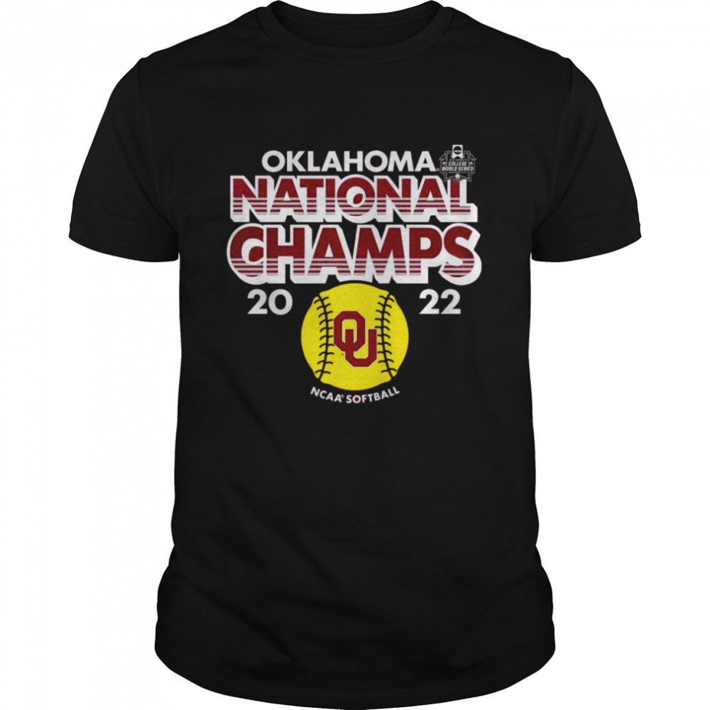University of Oklahoma Softball 2022 National Champions Women’s T- Classic Men's T-shirt