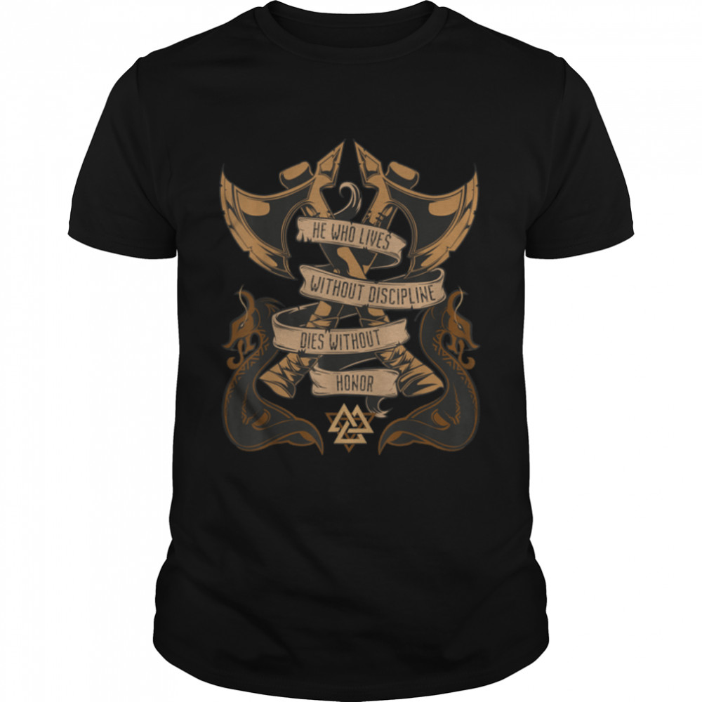 Viking Celtic Nordic Culture Symbols Quote T-Shirt B08TSM155W