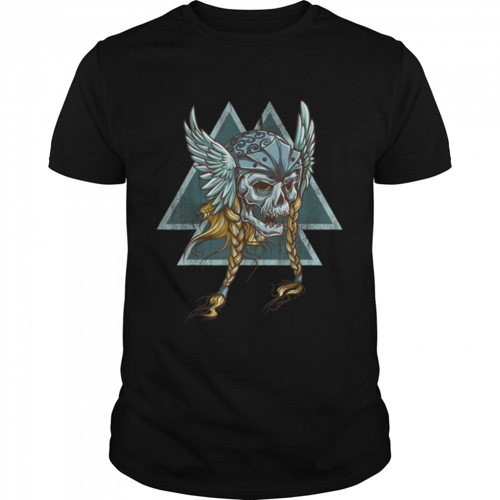 Viking Valkyrie of Valhalla Odin's angel of death t-shirt B07KM9RXM9