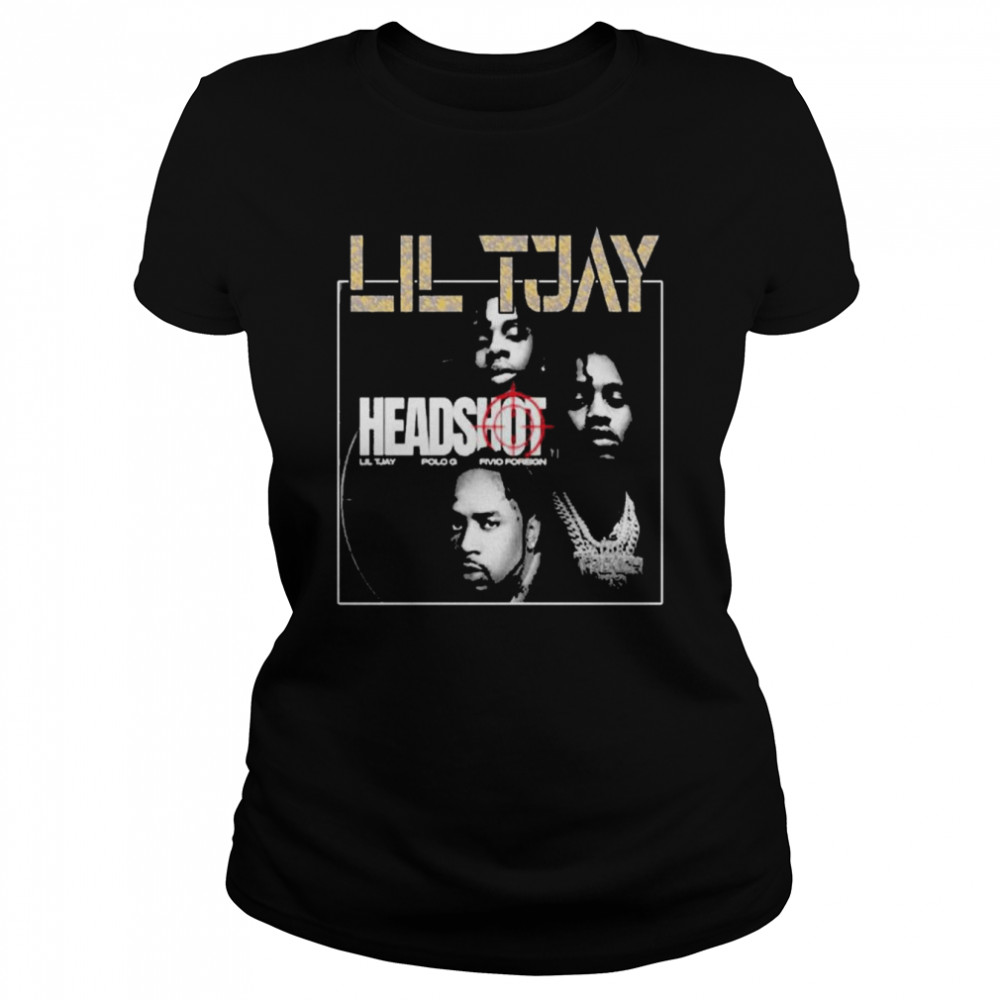 Vintage Lil Tjay Fan  Classic Women's T-shirt