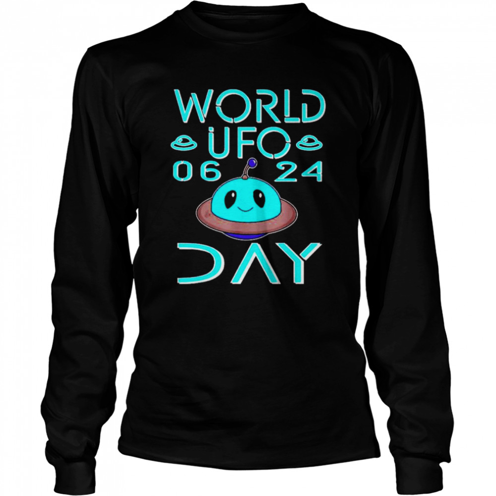 World UFO Day 06-24 T- Long Sleeved T-shirt