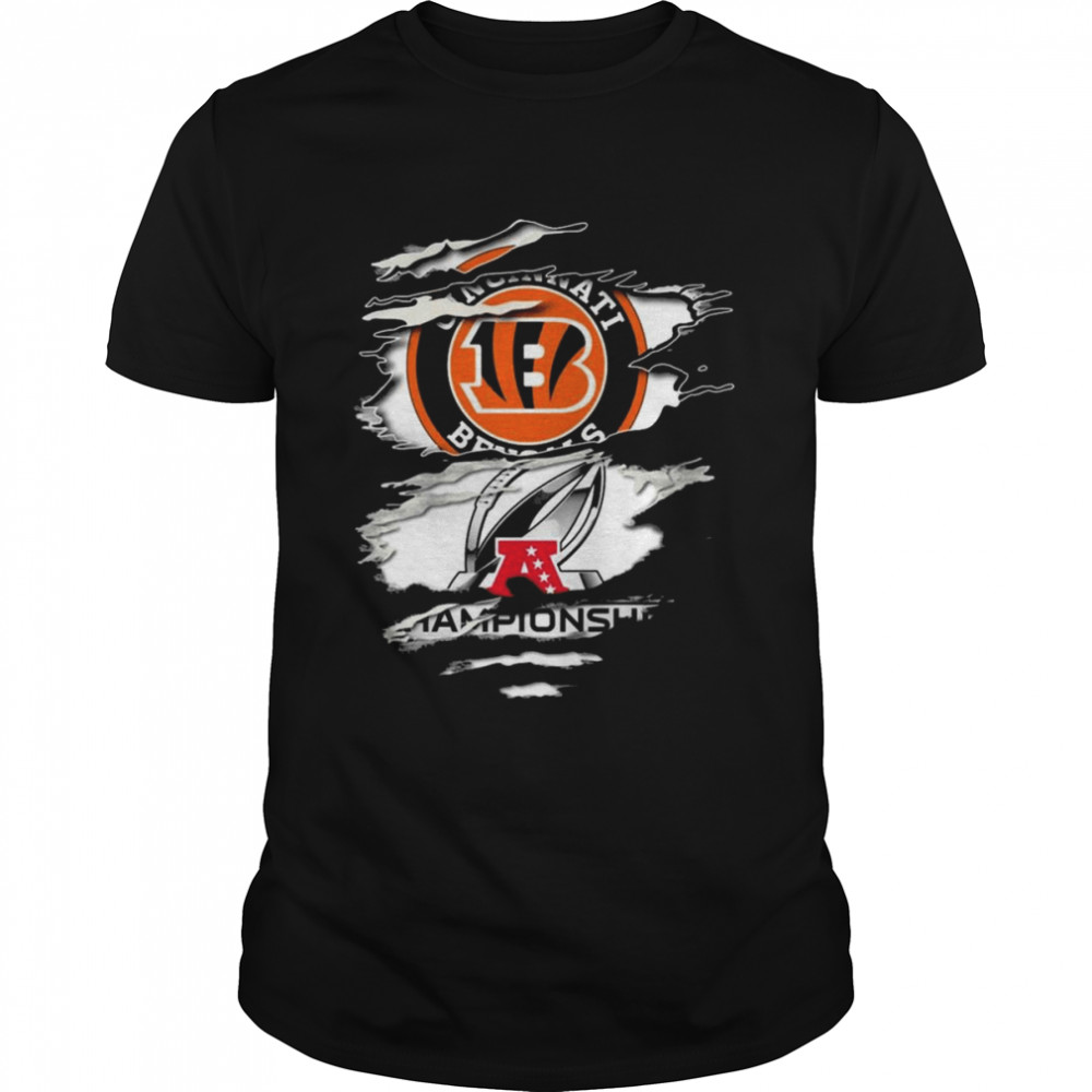 Blood Inside Me Cincinnati Bengals Champions Shirt
