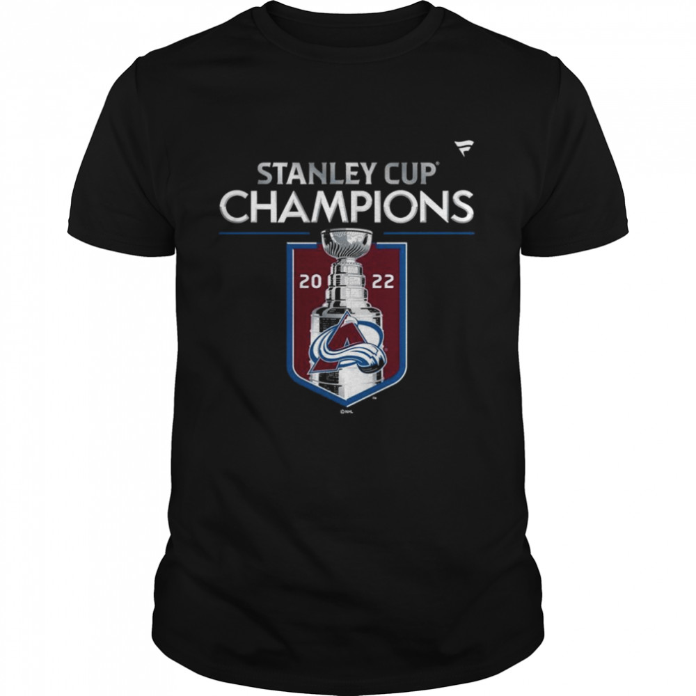 Colorado Avalanche 2022 Stanley Cup Champions Locker Room T-Shirt