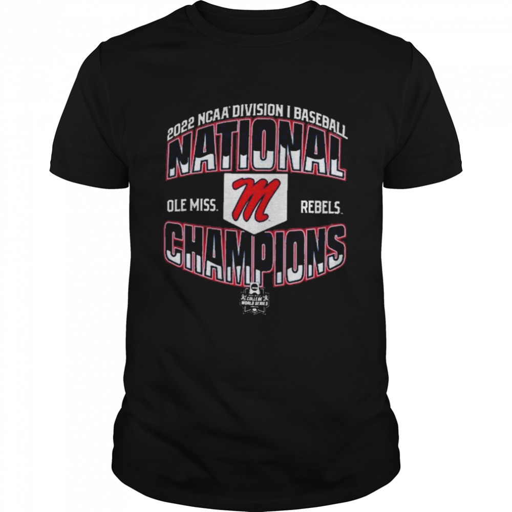 CWS Ole Miss Rebels 2022 NCAA Division I Baseball National Champions Shirt