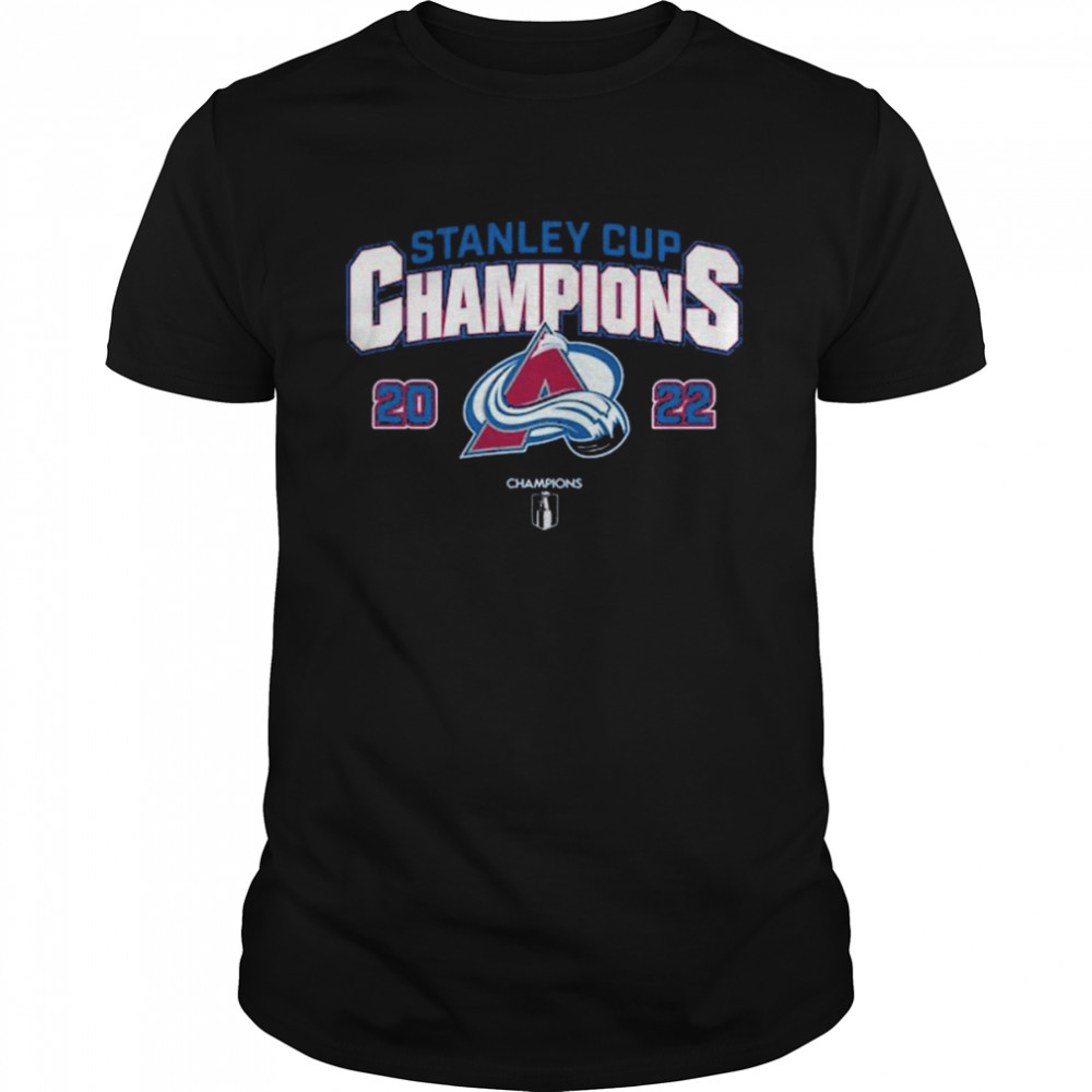 National Hockey League Stanley Cup final 2022 Colorado Avalanche Champions T-Shirt