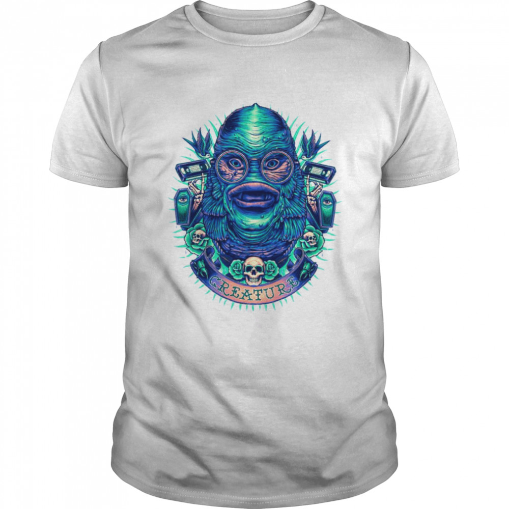 Neon Creature Creature From The Black Lagoon T-Shirt