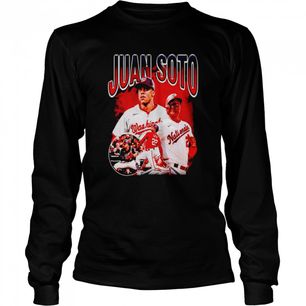 Juan Soto Washington Nationals shirt Long Sleeved T-shirt