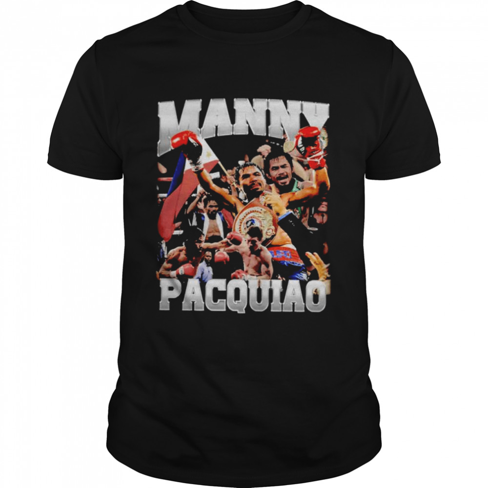 Manny Pacquiao PacMan Boxing shirt Classic Men's T-shirt
