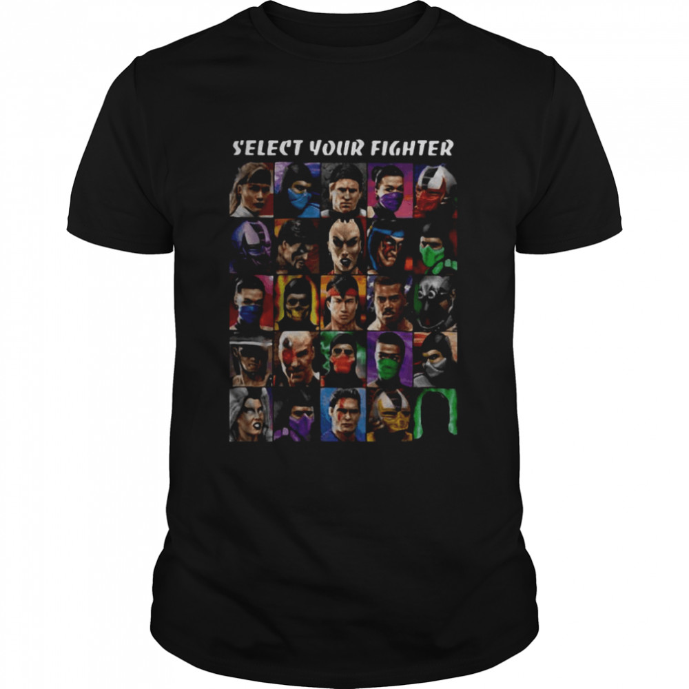 Mortal Kombat select your fighter shirt Classic Men's T-shirt