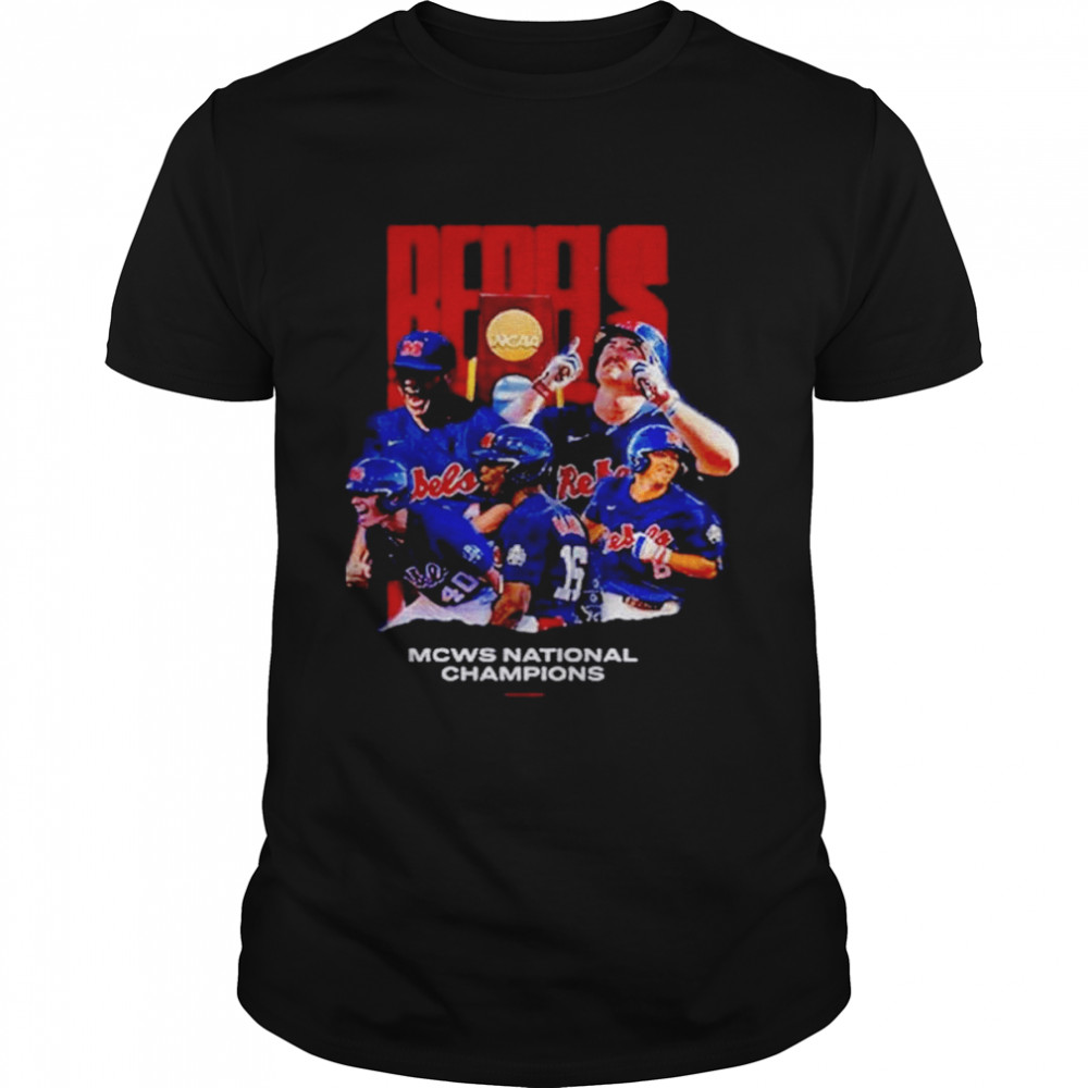 Ncaa baseball national champions ole miss rebels 2022 champions shirt Classic Men's T-shirt