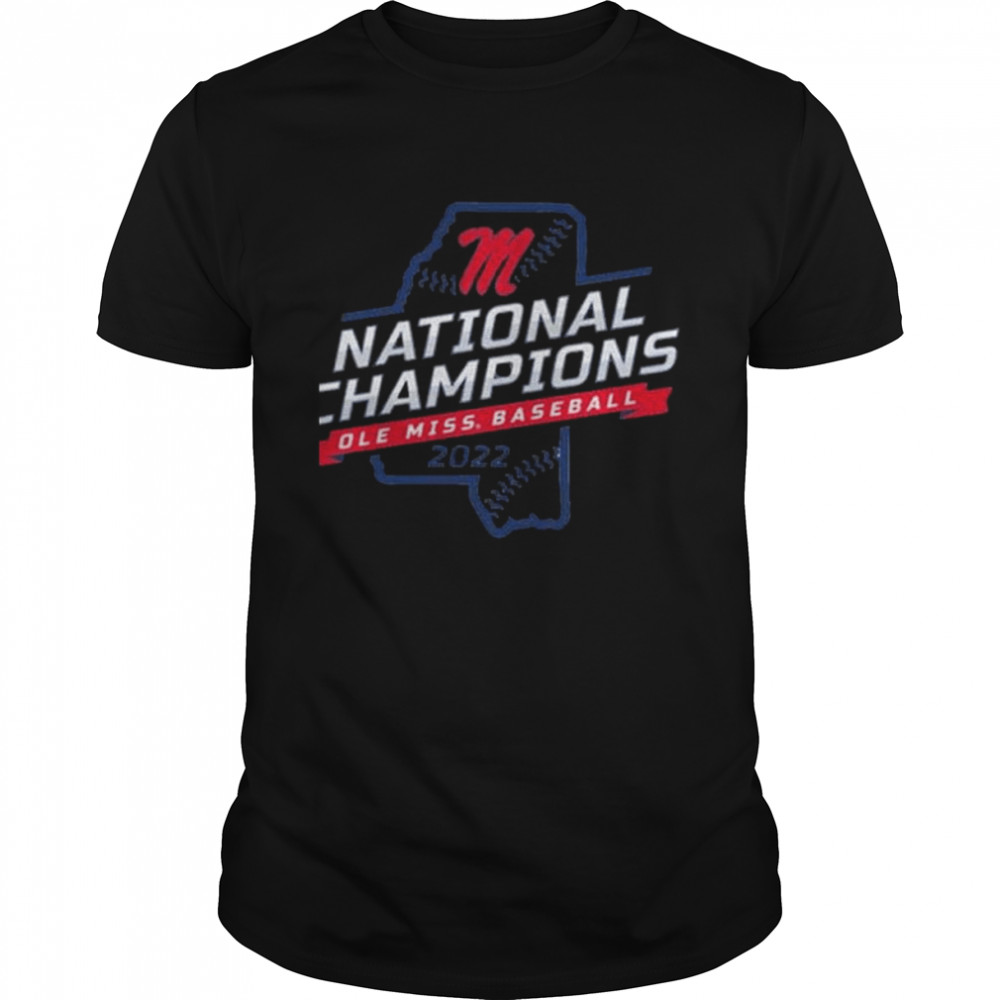 Ncaa baseball national champions ole miss rebels 2022 mcws champs shirt Classic Men's T-shirt