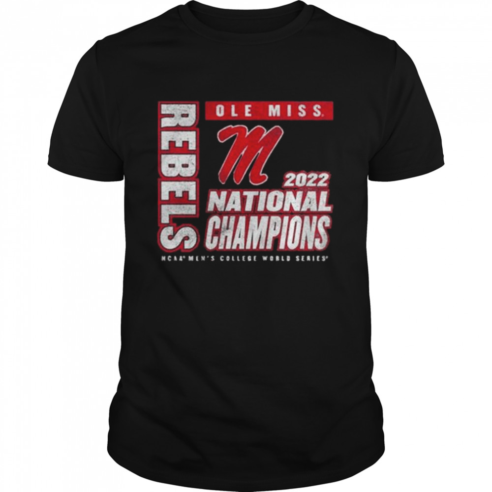 Ole miss rebels 2022 ncaa men’s baseball college world series champions unisex gift fan shirt Classic Men's T-shirt